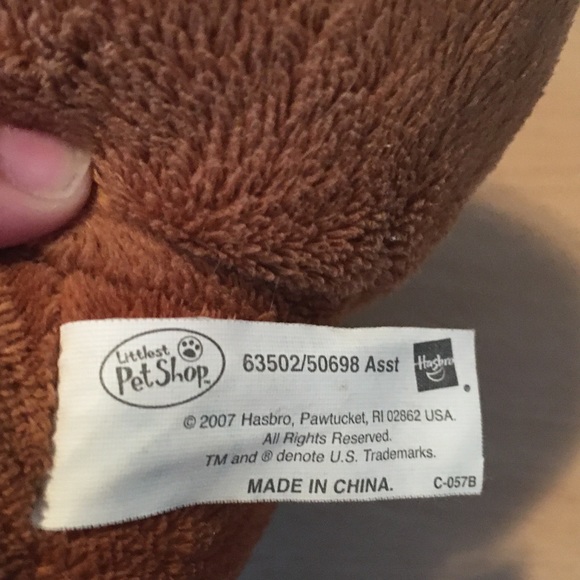 HUGE LPS Monkey Littlest Pet Shop Plush Doll Toy - Picture 7 of 9